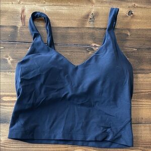 lululemon athletica Navy Crop Top